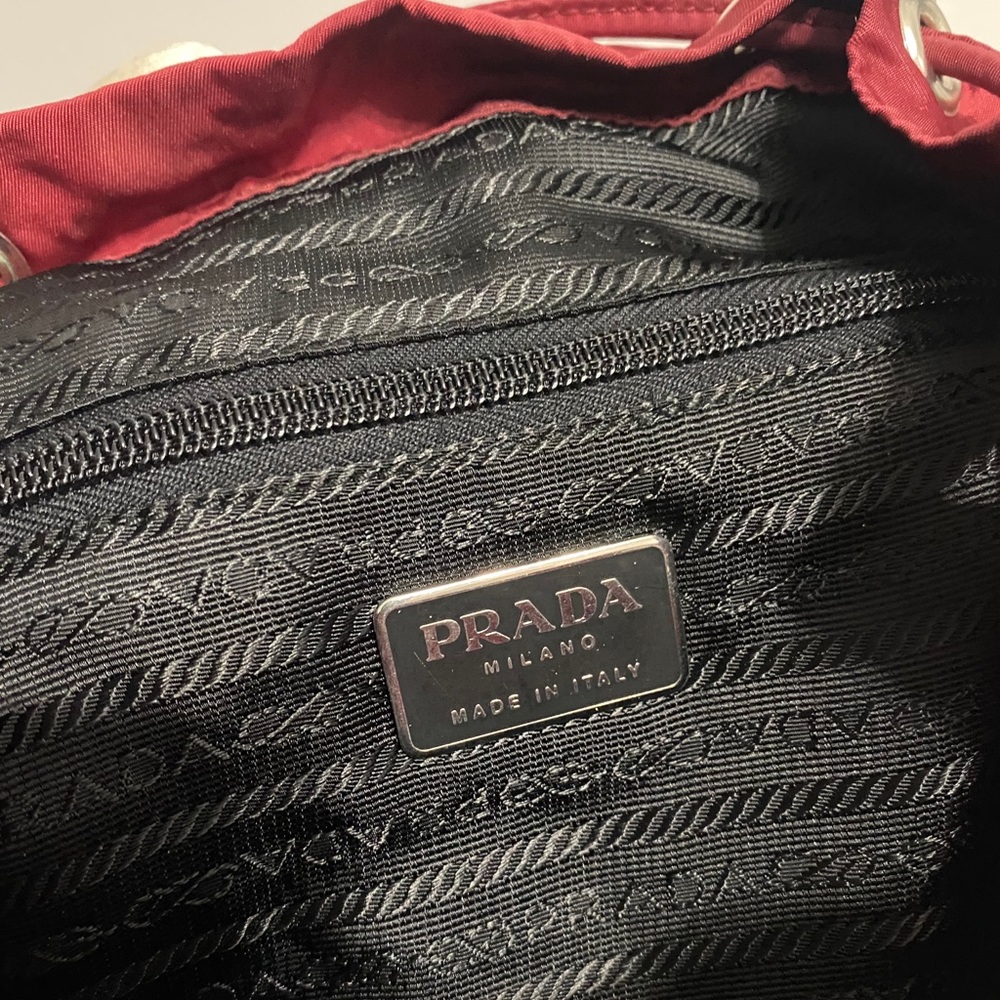 Prada String Backpack - image 8
